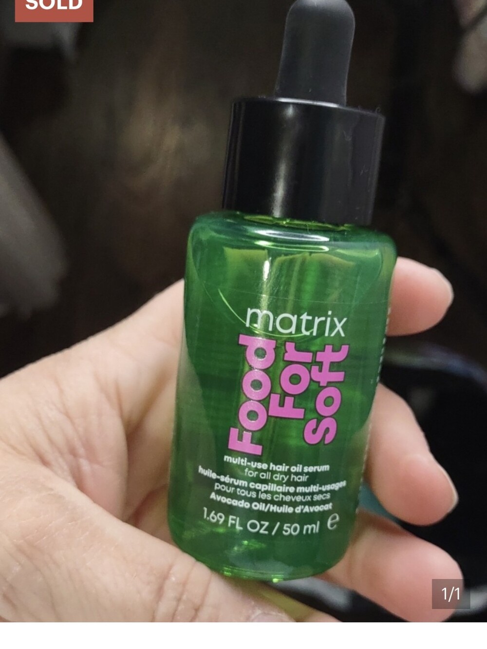 Matrix Food For Soft Multi-Use Hair Oil Serum - Green Bottle